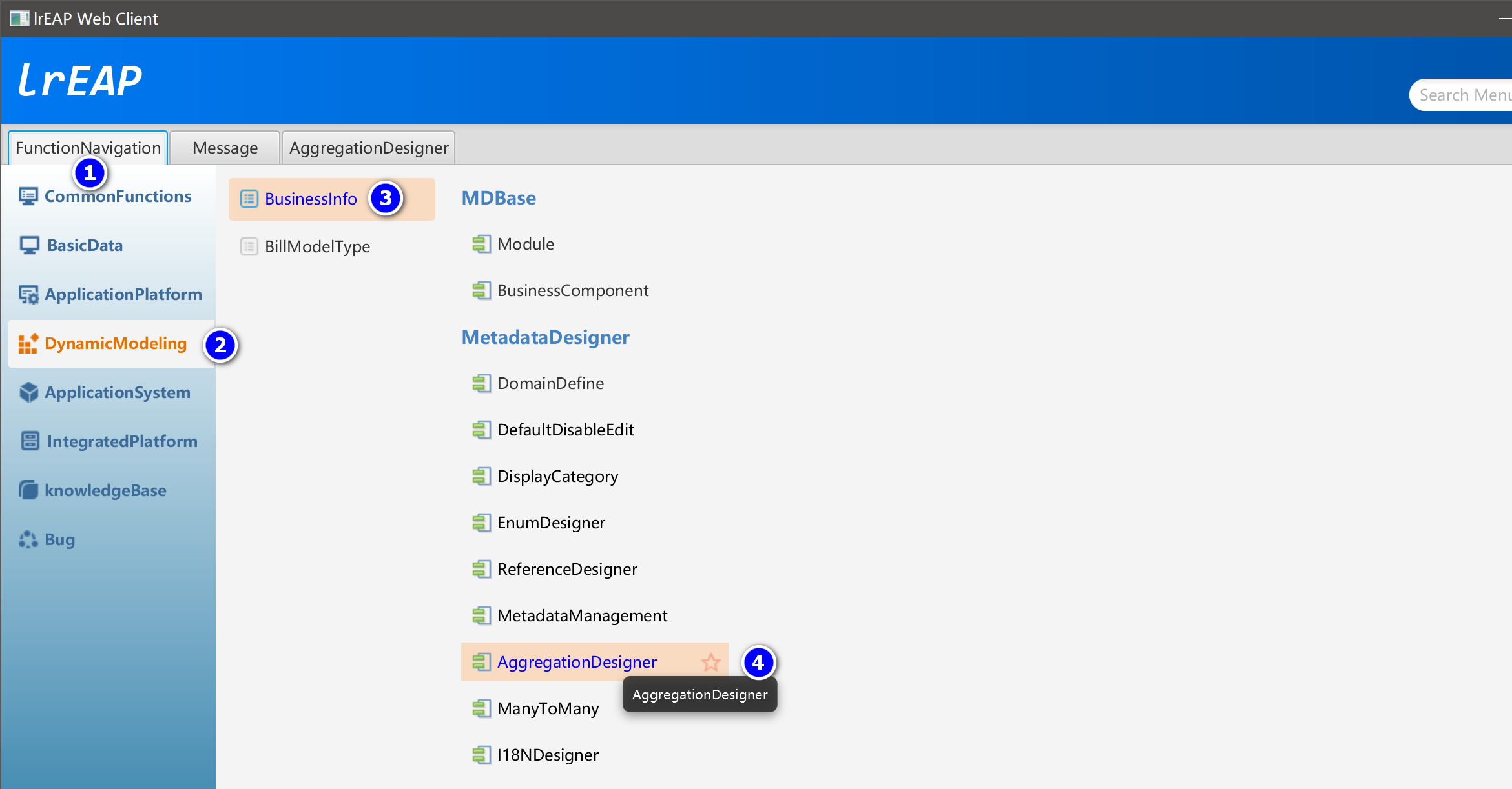 AggregationDesigner